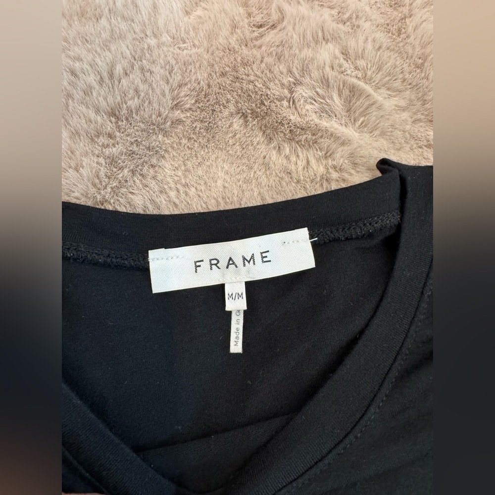 Frame Women’s Tee Shirt Puff Short Sleeve M - Picture 7 of 8